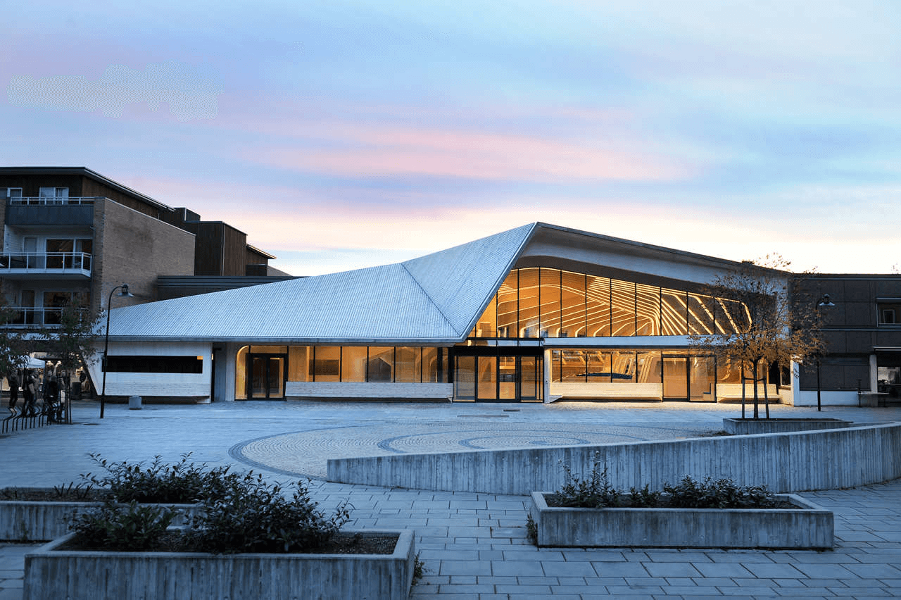 Vennesla Library and Culture House in  Norway