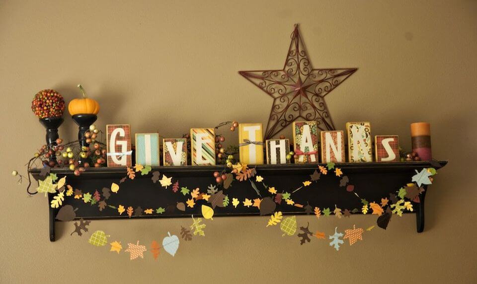 DIY Thanksgiving Decorations