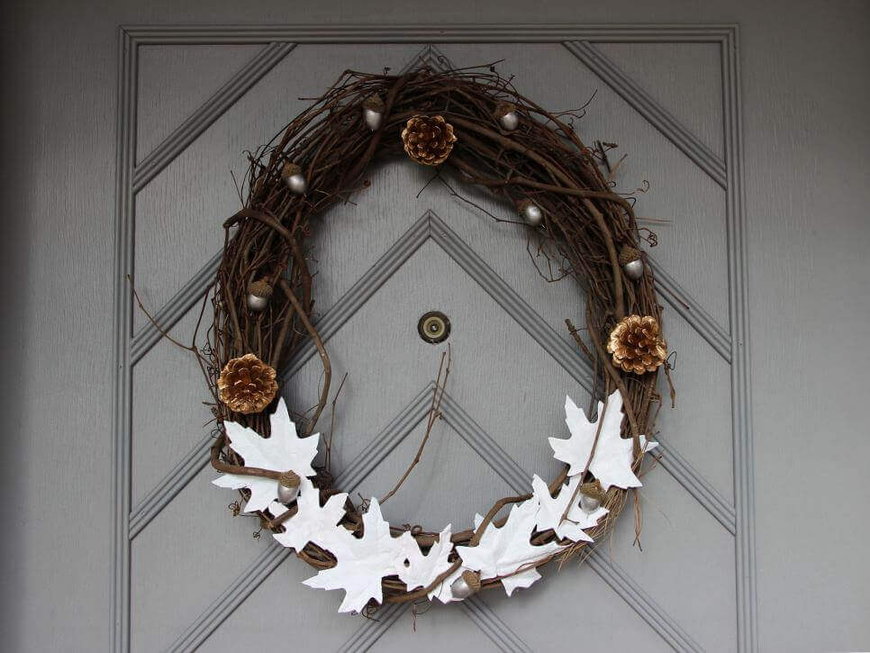 thanksgiving wreath idea to create 