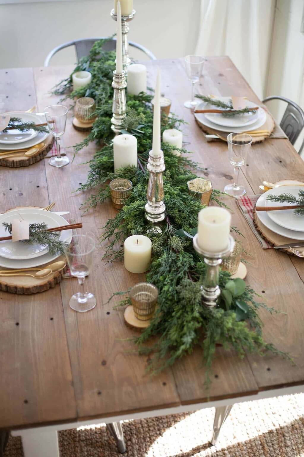 Christmas table decor ideas