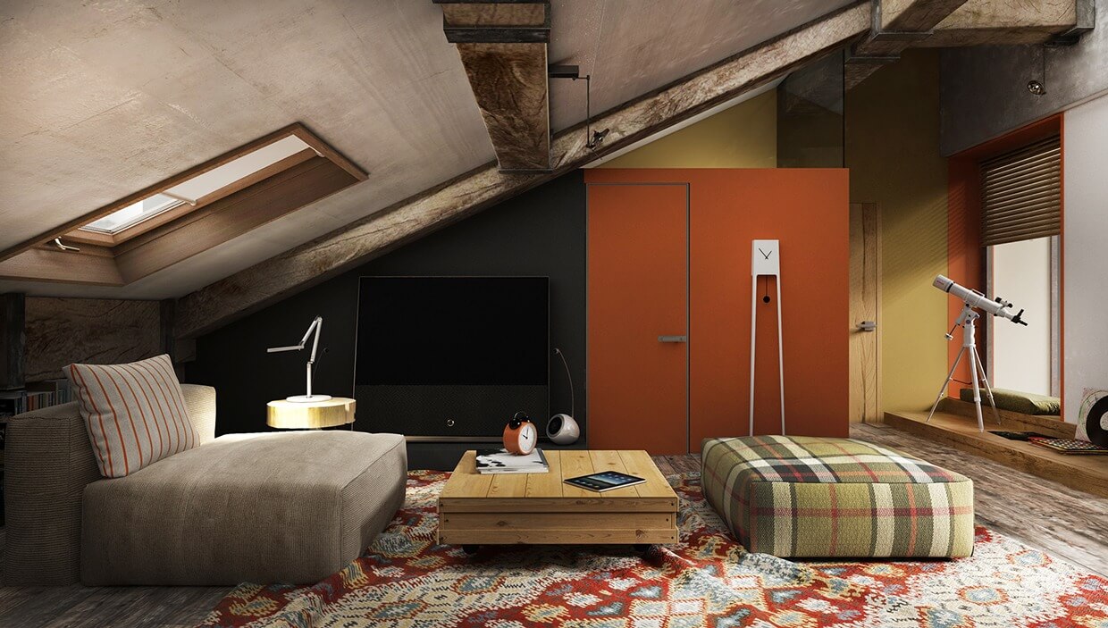 Stylish Attic Apartment