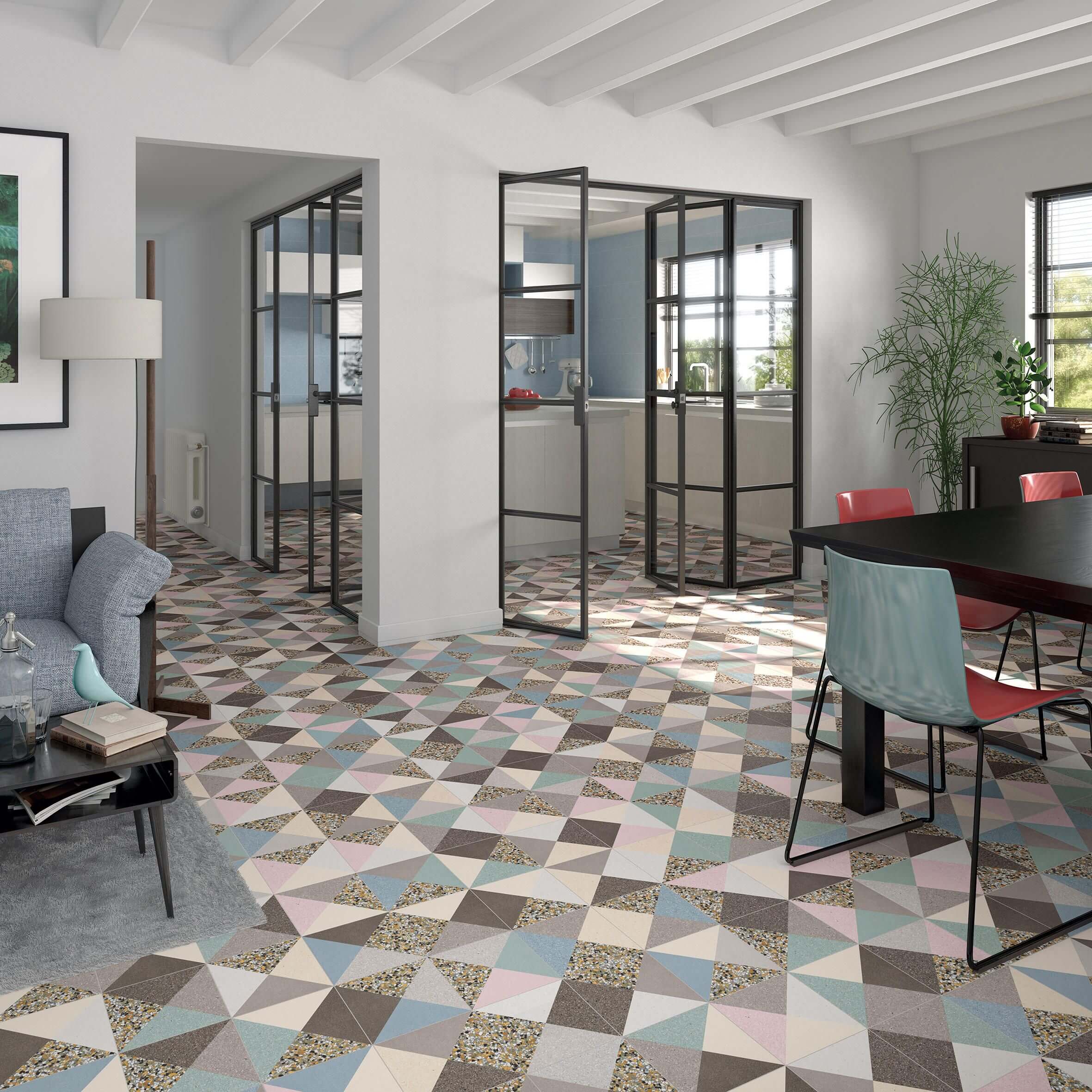 living room tiles design