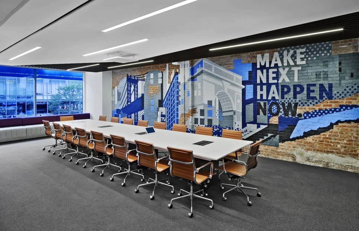 office wall design: Open Conference Space