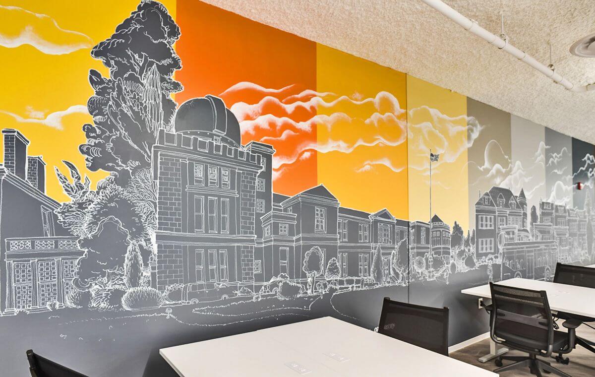 Interesting Wall Paintings for office