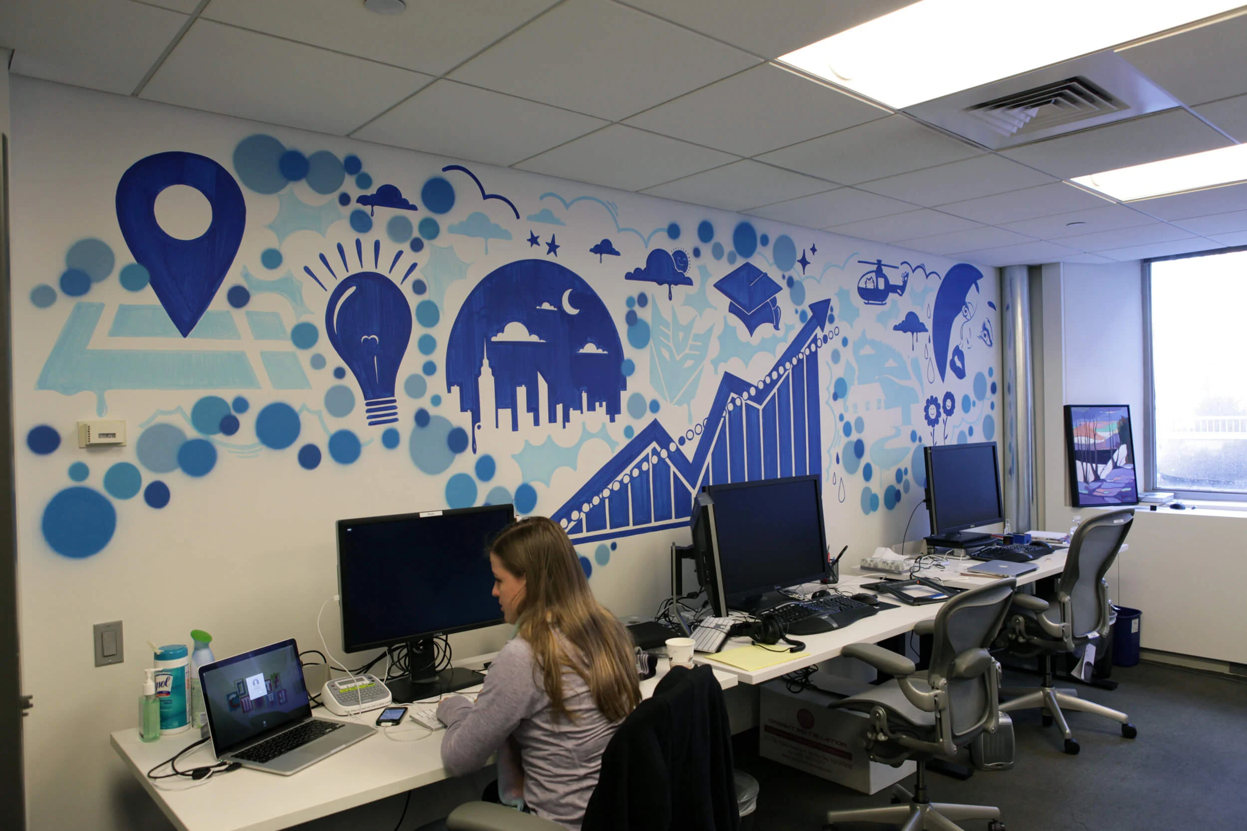 Wall Stickers office wall design