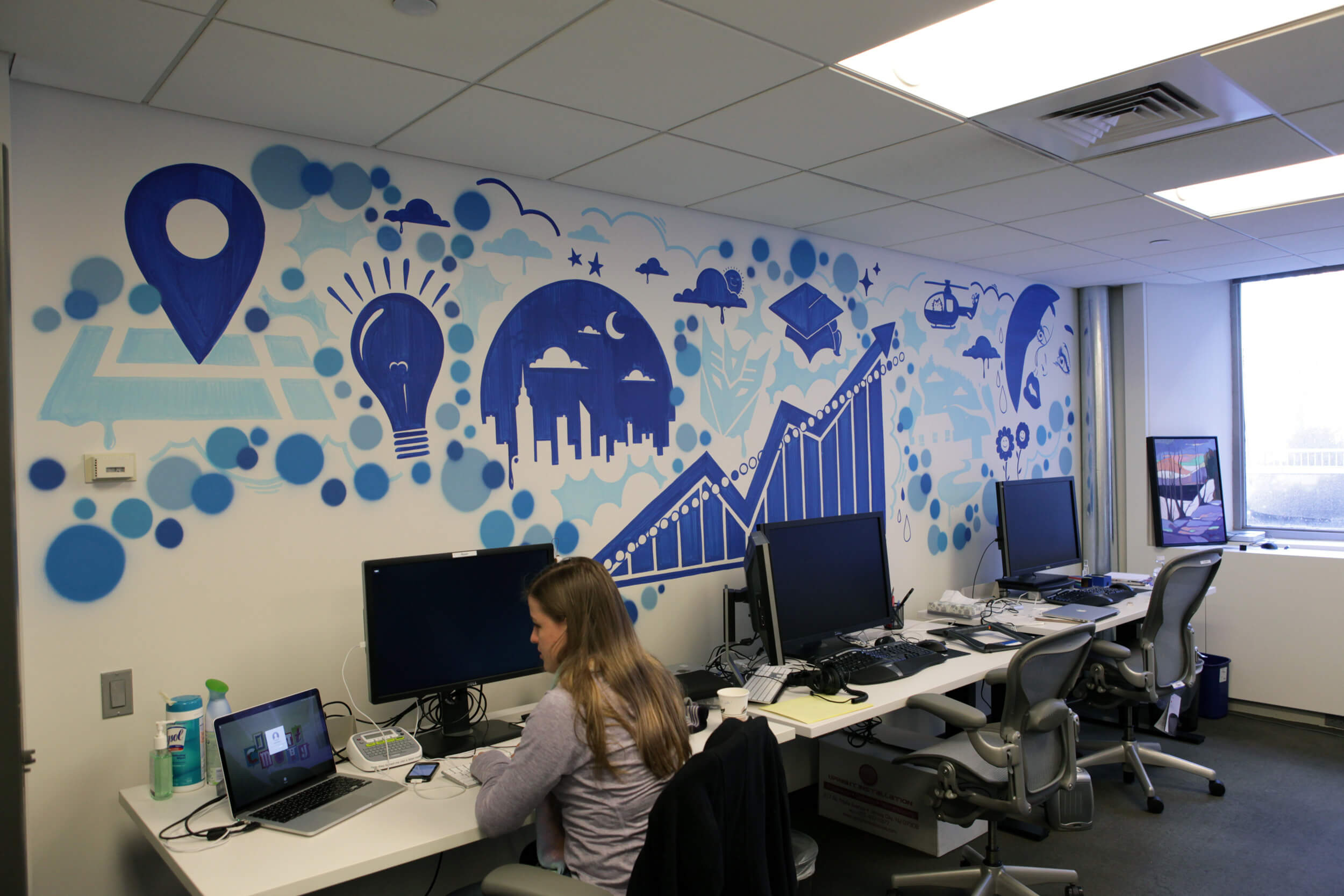 Wall Stickers office wall design