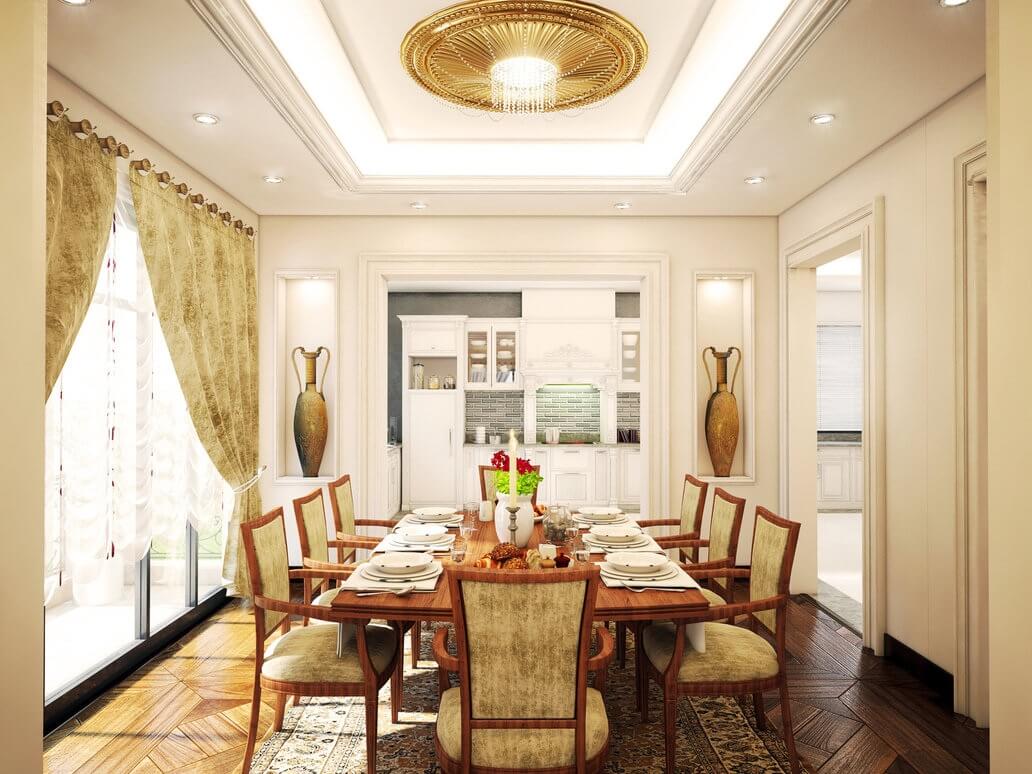 traditional dinning room