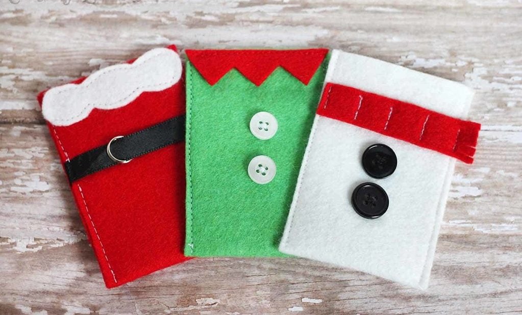  DIY Christmas Cocoa Gift Card Holder