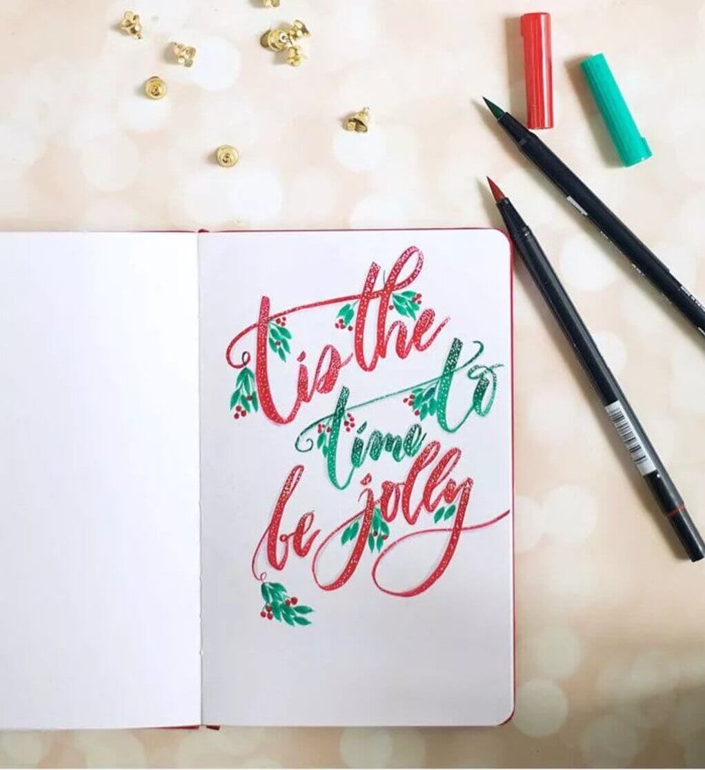 Simple Hand Drawn Christmas Cards