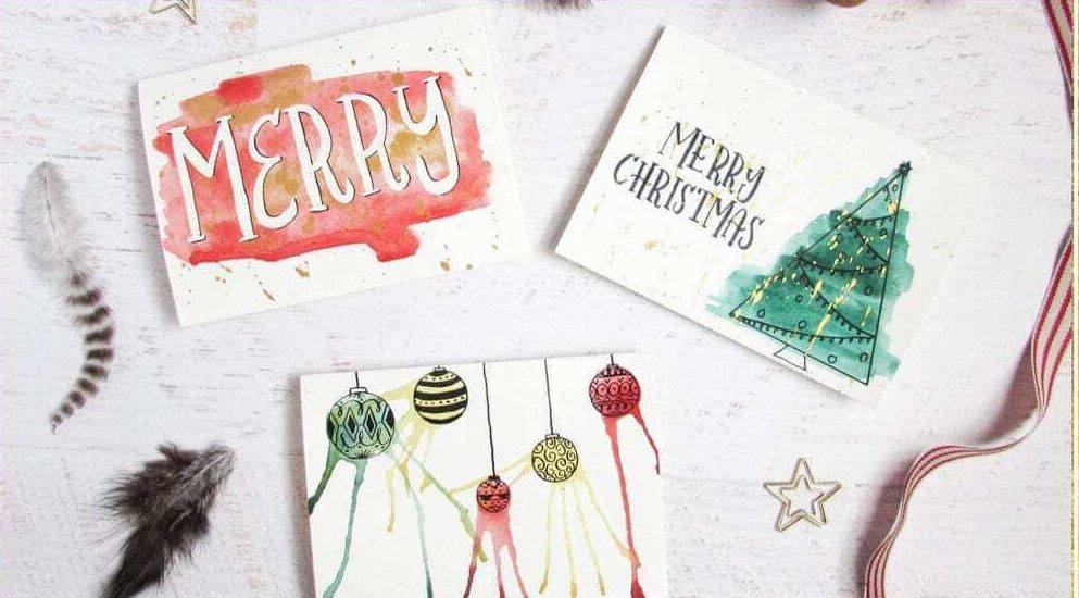 DIY Christmas card ideas