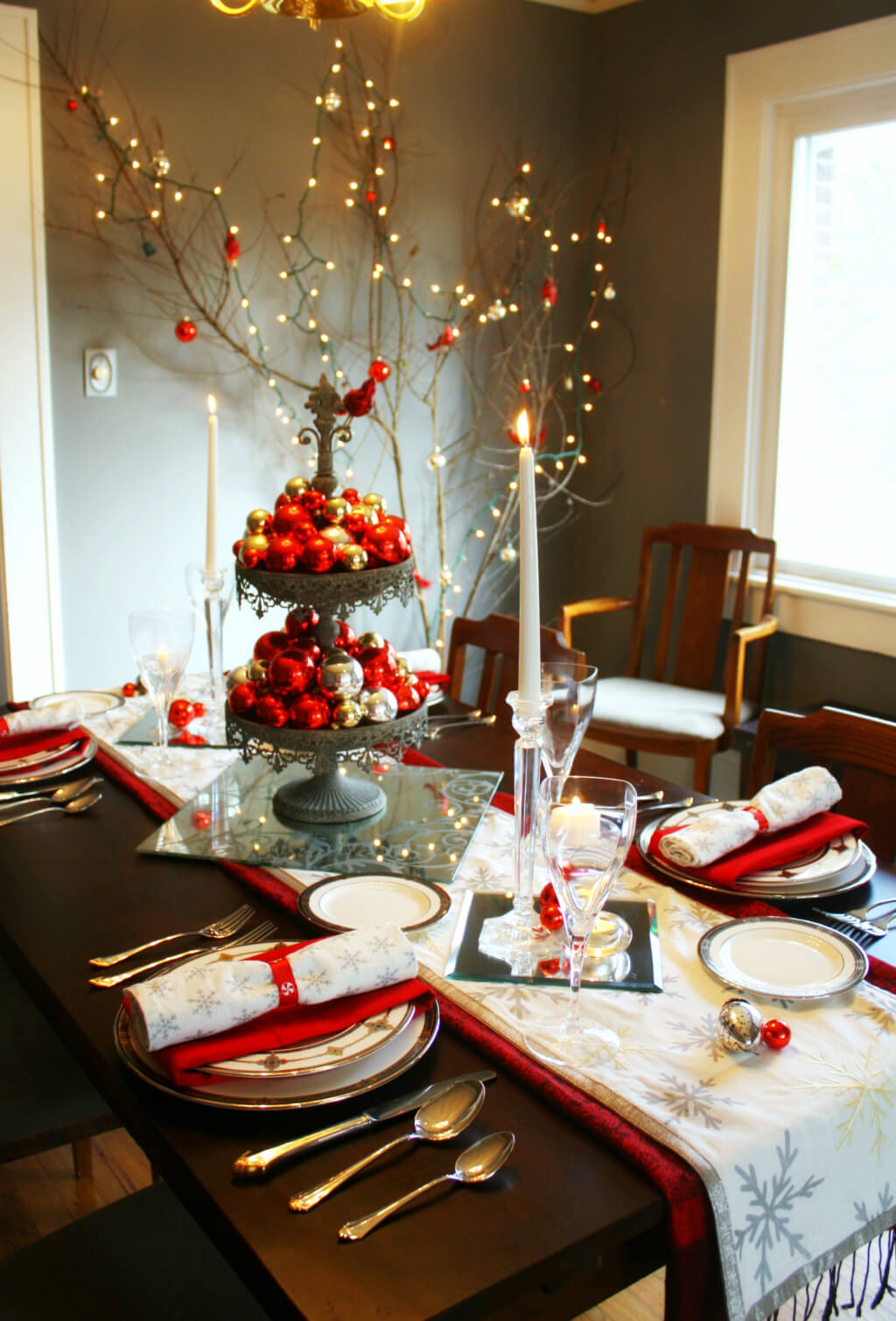 Winter Wonderland Tablescapes