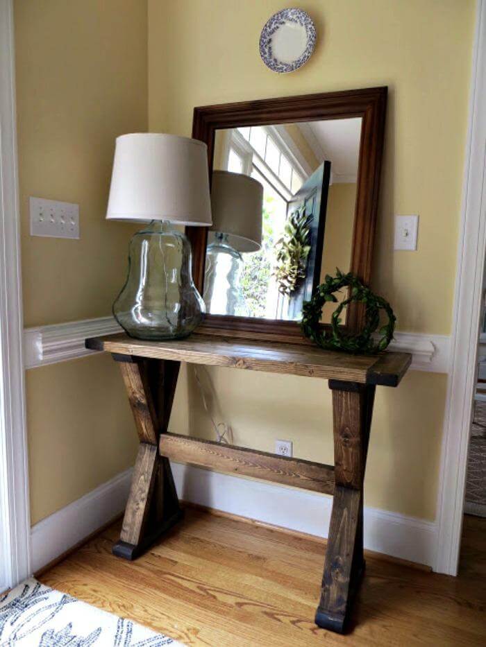 diy entry table
