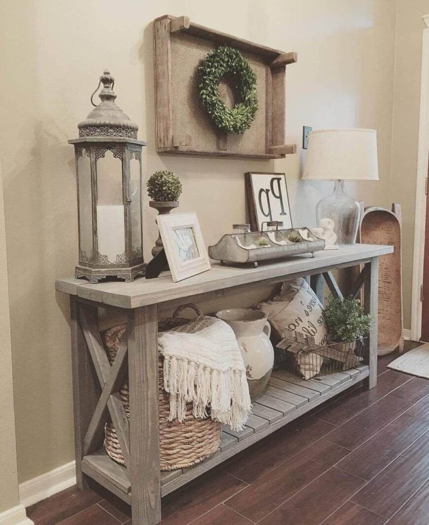 diy entry table