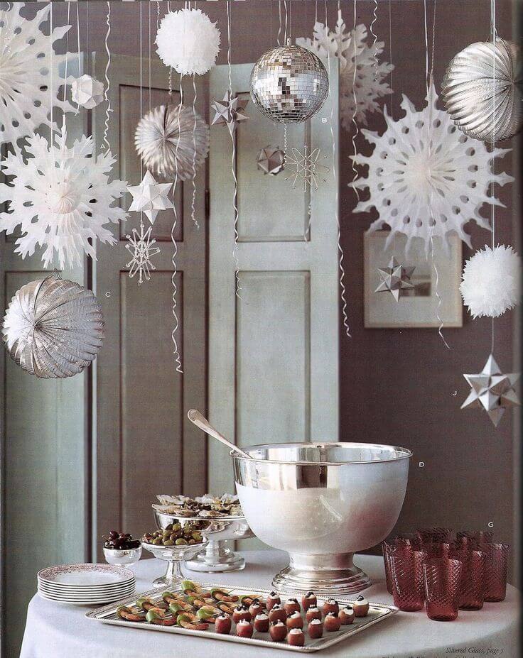 diy white christmas decorations