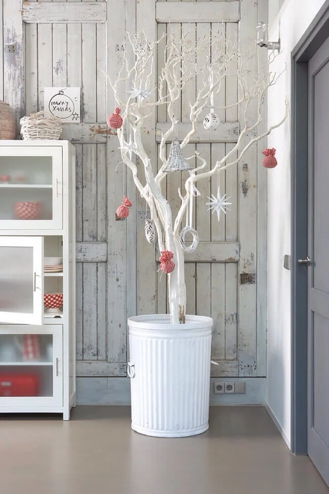 diy white christmas decorations