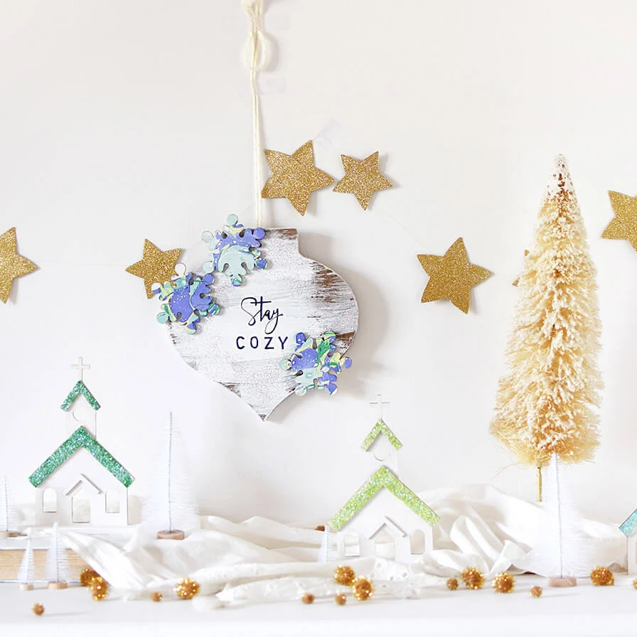 diy white christmas decorations