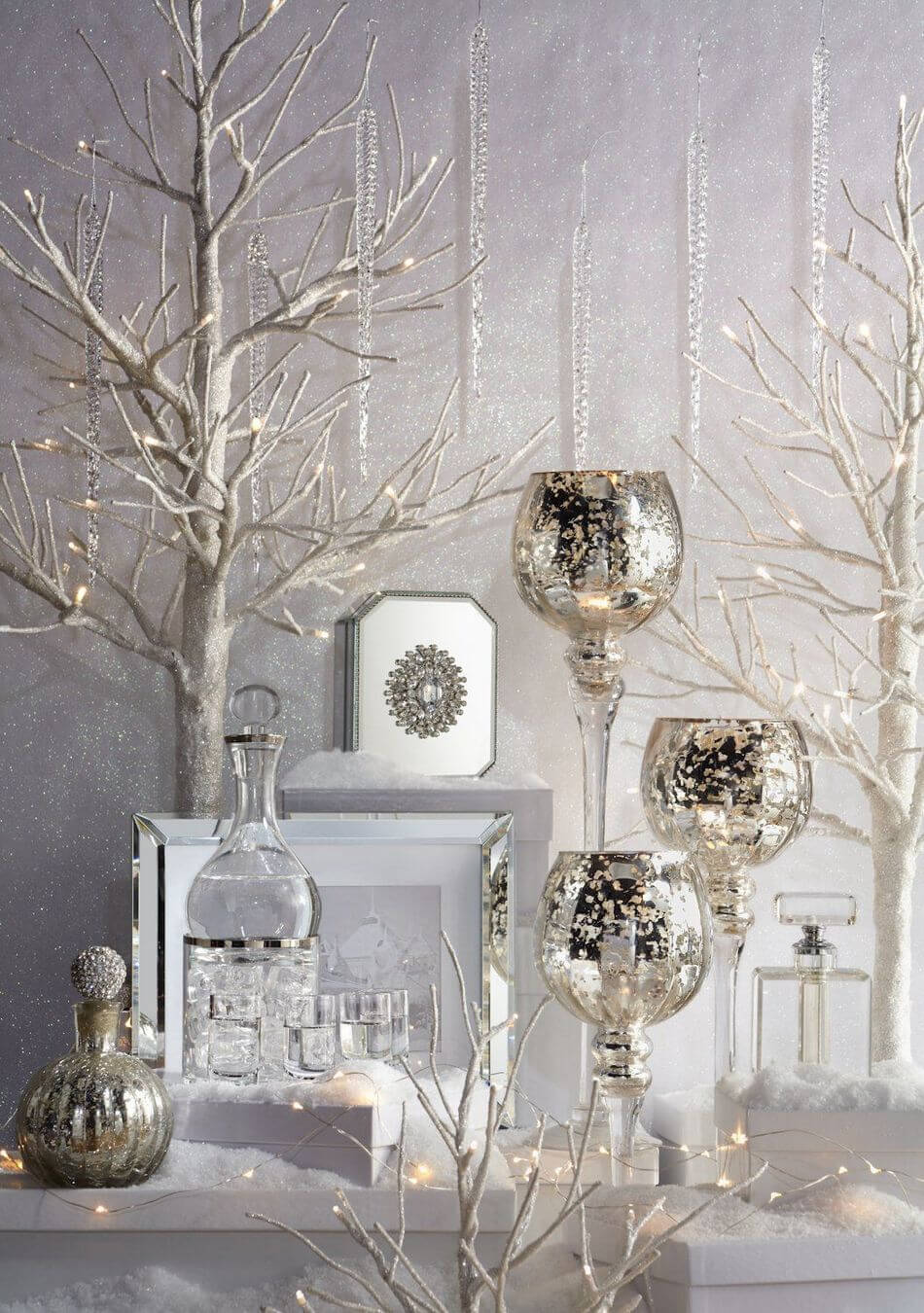 diy white christmas decorations