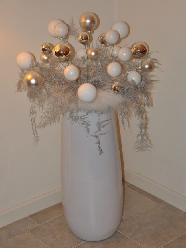 diy white christmas decorations