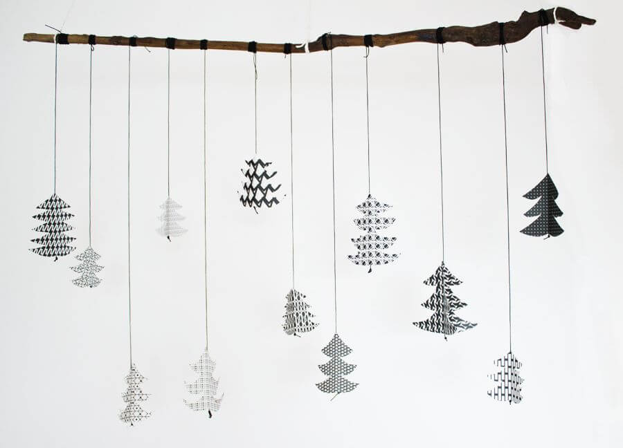 diy white christmas decorations