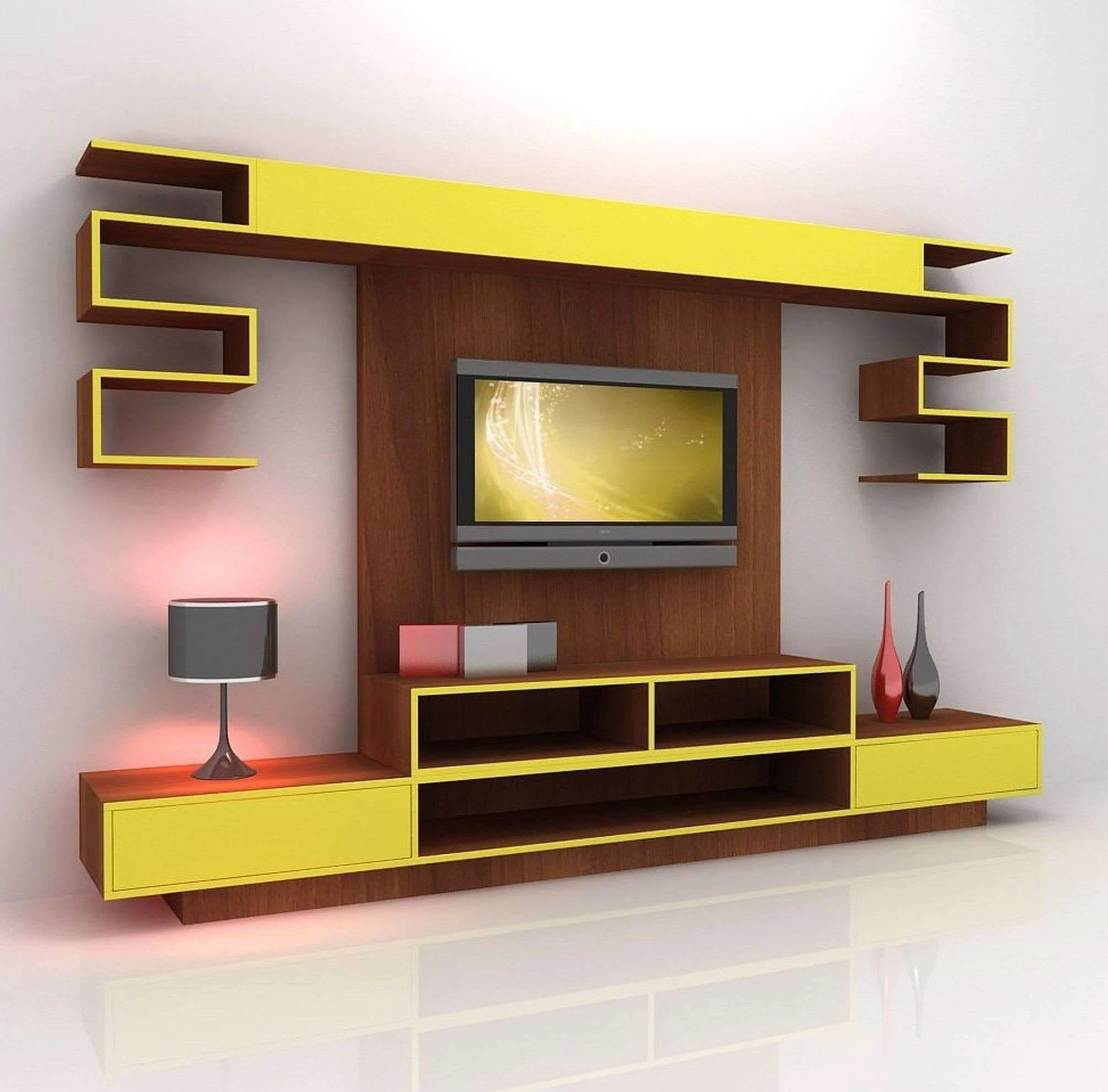 led tv wall panel design