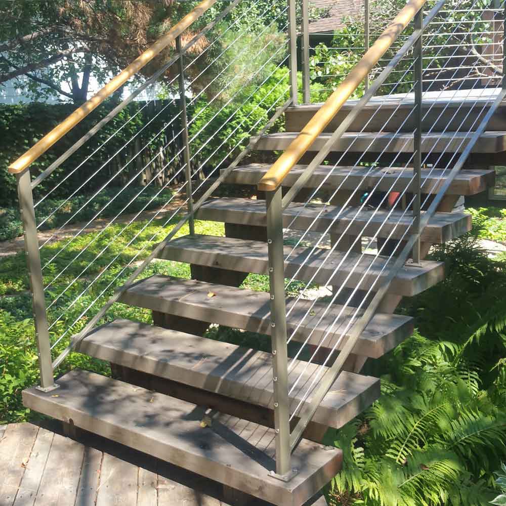Outdoor stairs design
