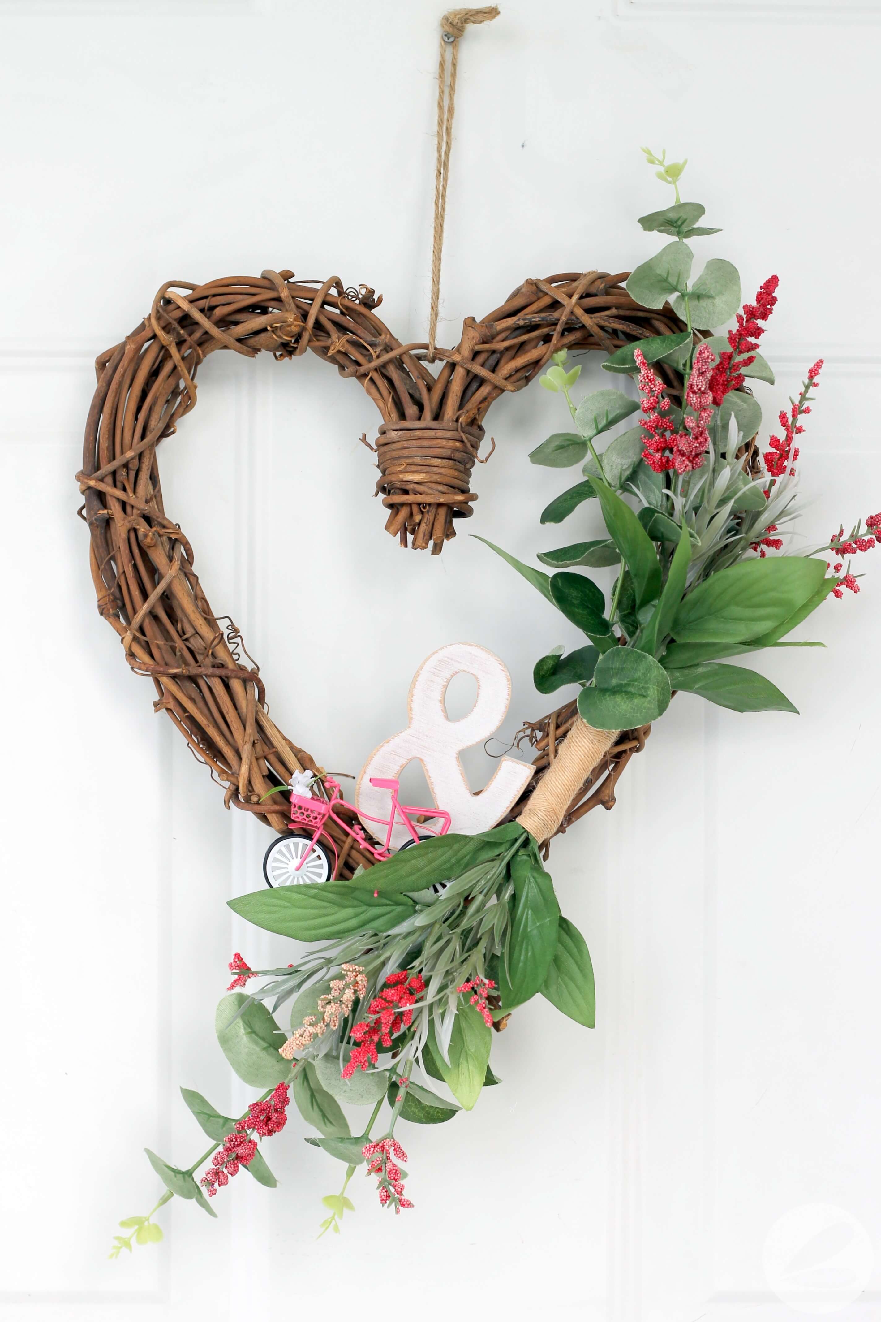 Valentine wreath ideas