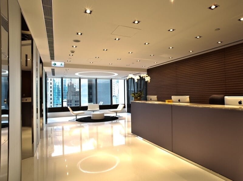 modern bank interior design