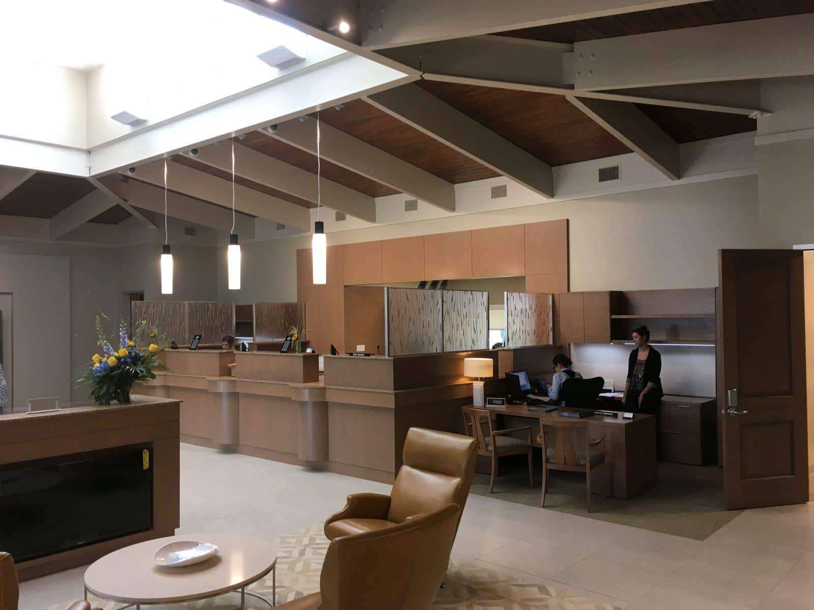 modern bank interior design
