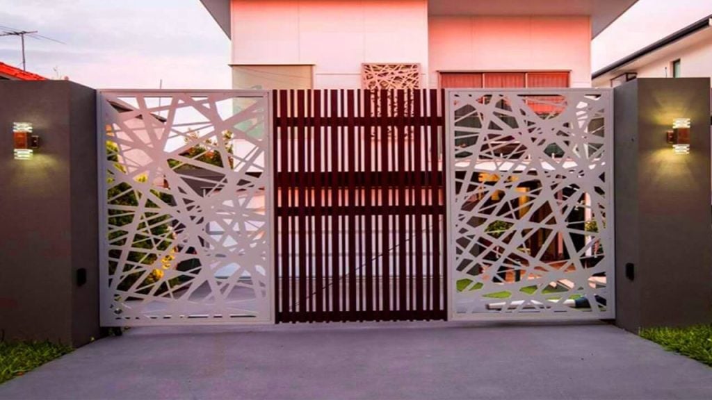 Modern Steel Gate