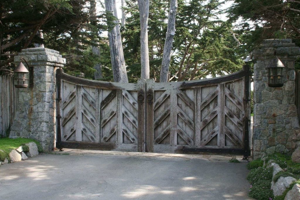 Huge Wooden Gate