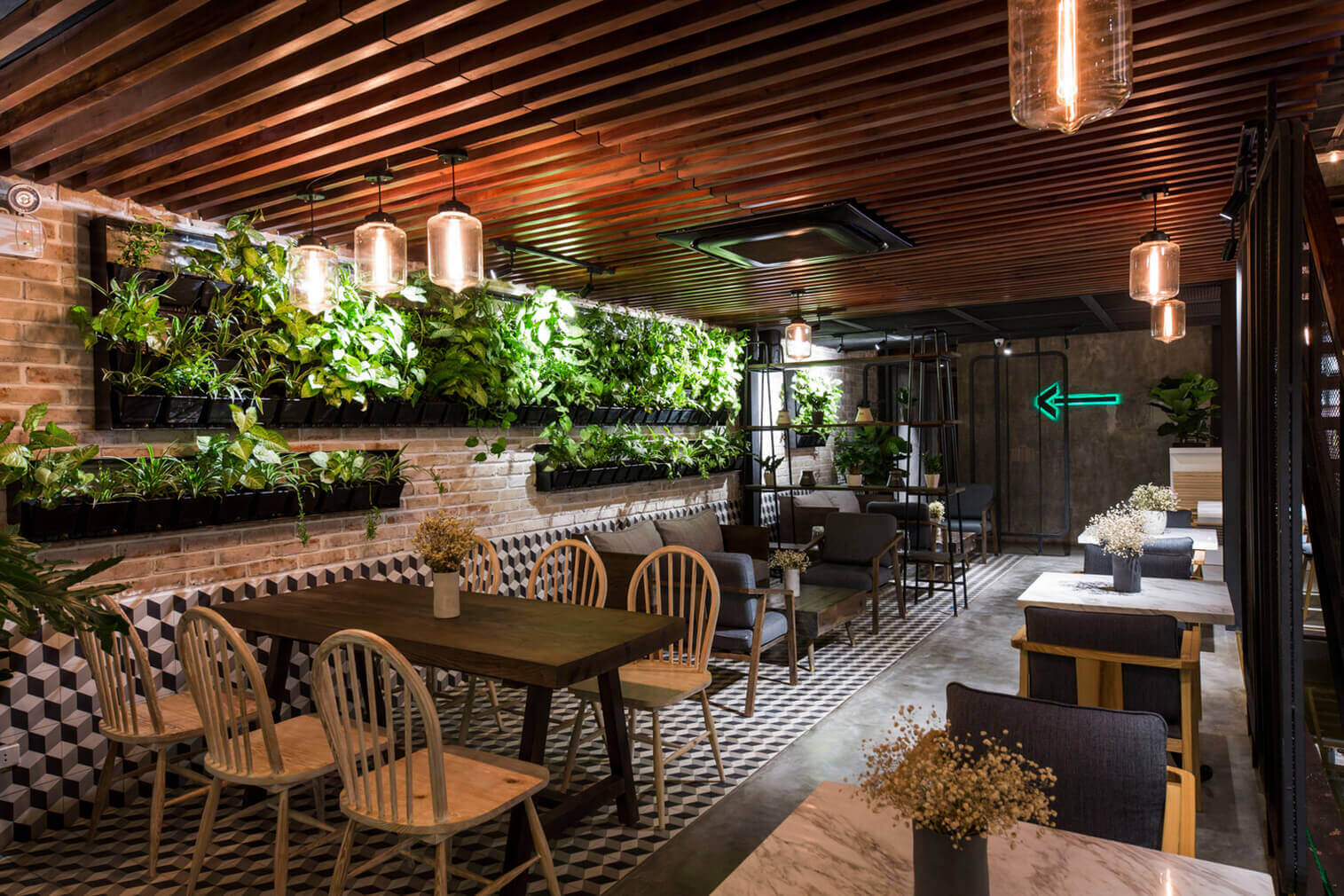 restaurant garden idea