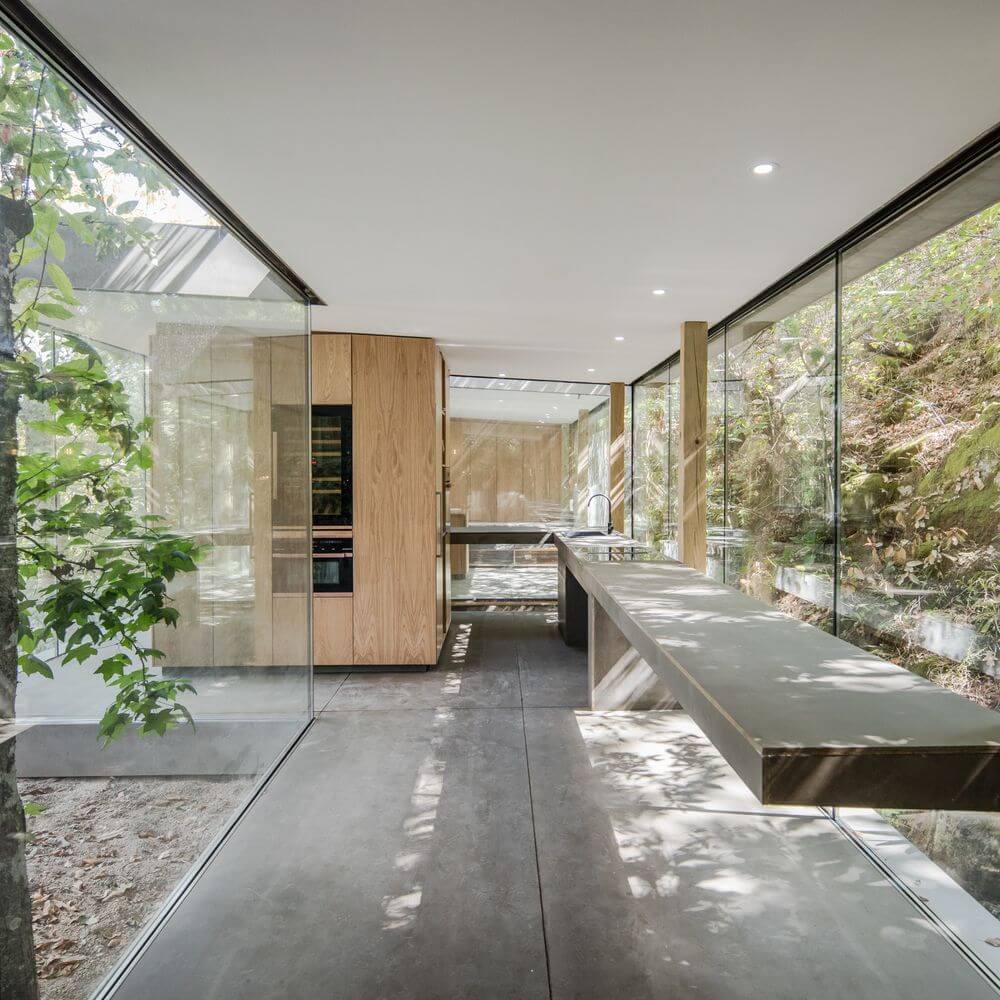 glass house design