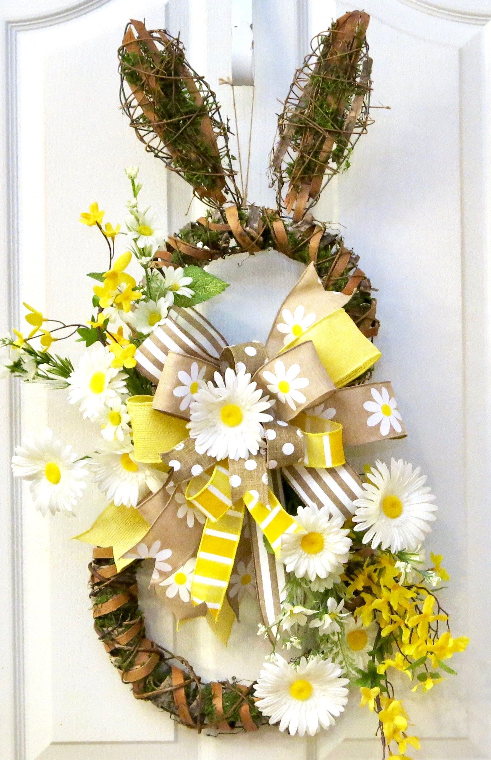 DIY Easter wreath