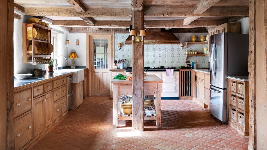 Farmhouse kitchen countertops