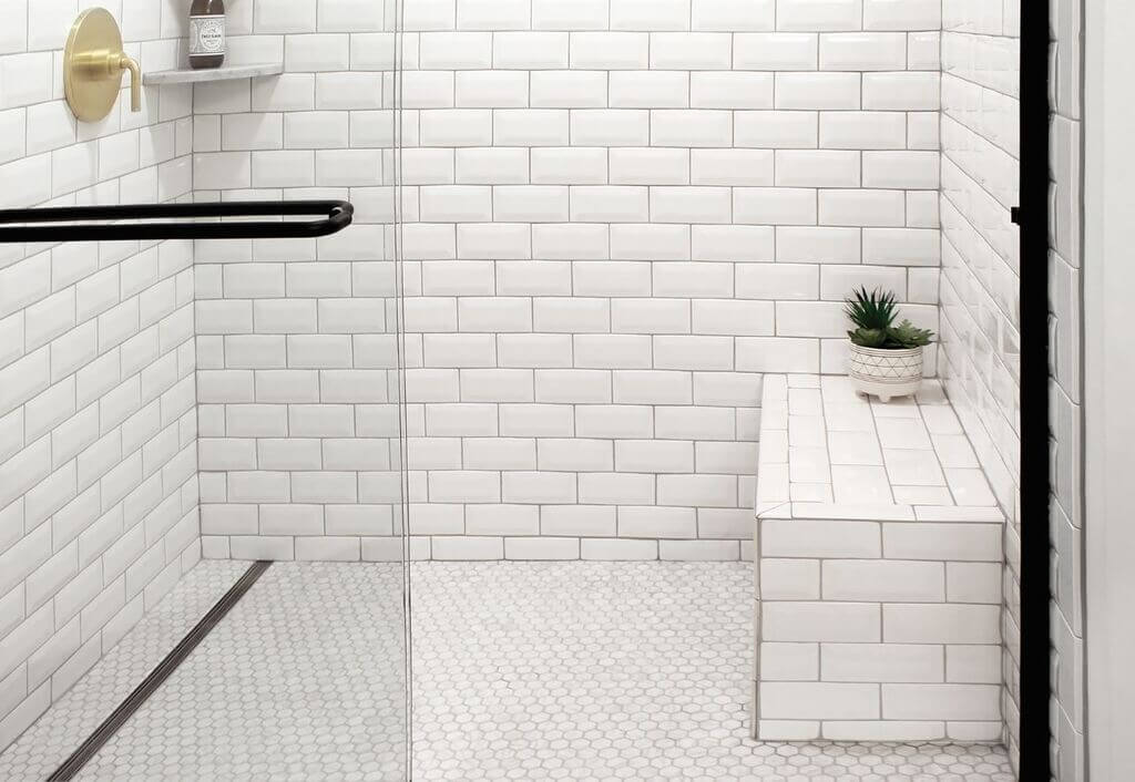 Comfortable Seating shower idea
