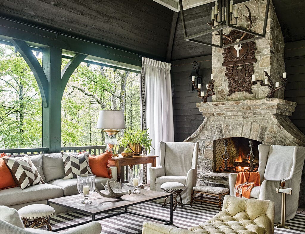 farmhouse living room Natural Inspiration idesign