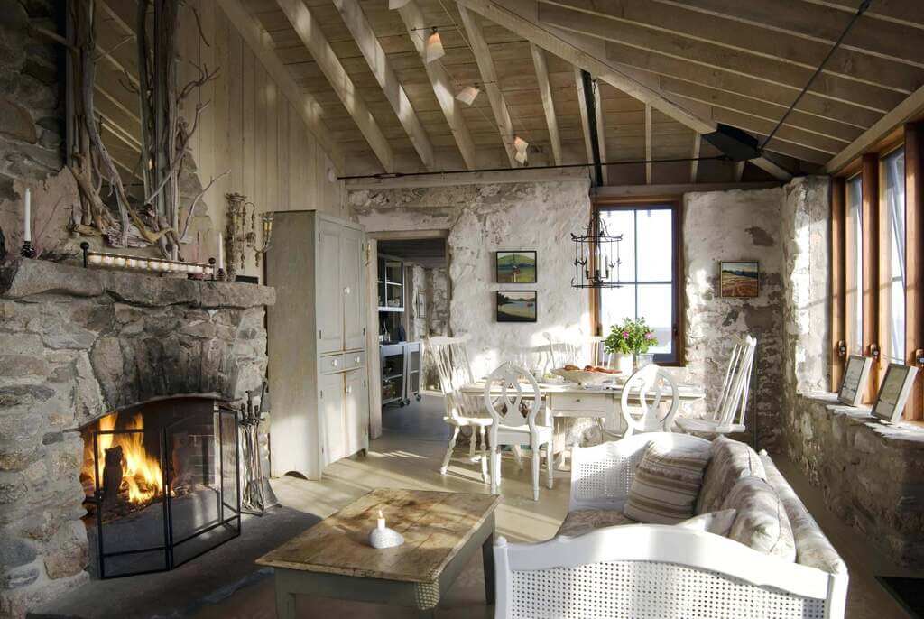 Highlighted Neutrals: Modern Farmhouse Living Room idea
