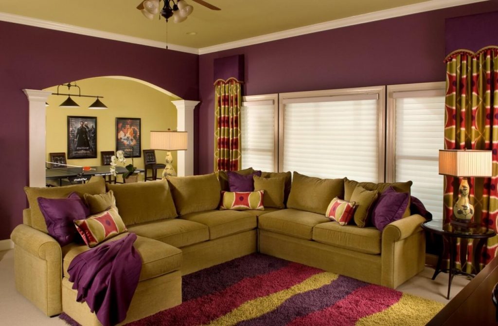 Colour Combination for Living Room