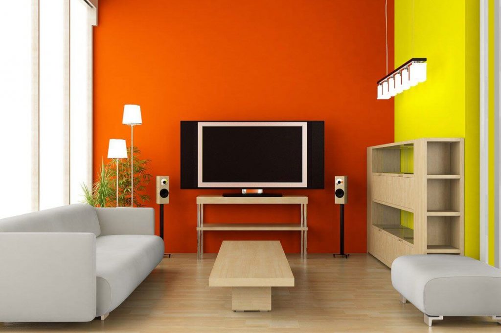 Colour Combination for Living Room