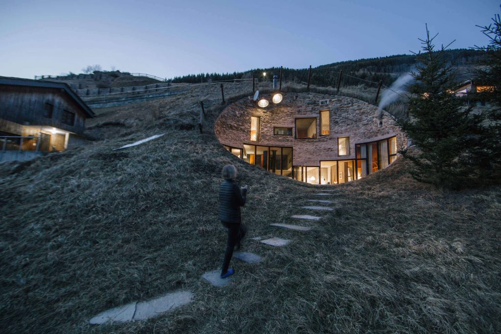 Underground Hillside Home