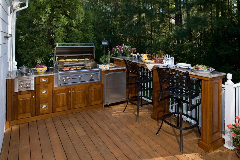 Simple DIY Outdoor BBQ Kitchen Outdoor Kitchen Ideas