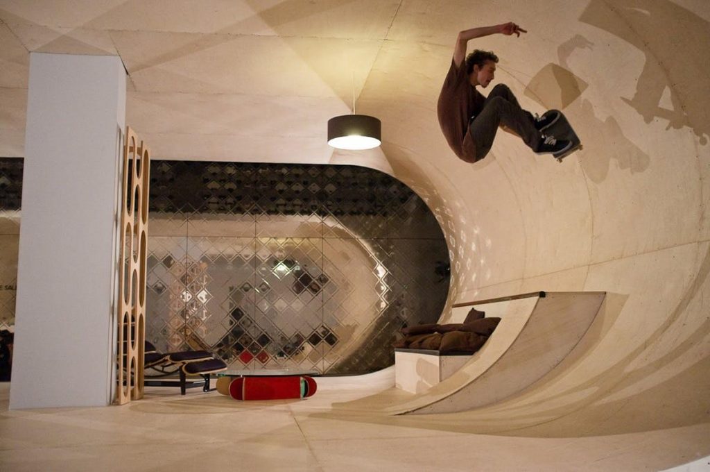 Skateboard House