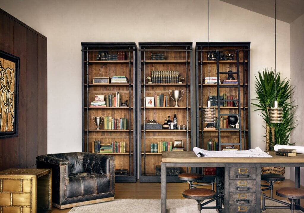 Industrial Home office Decor Idea