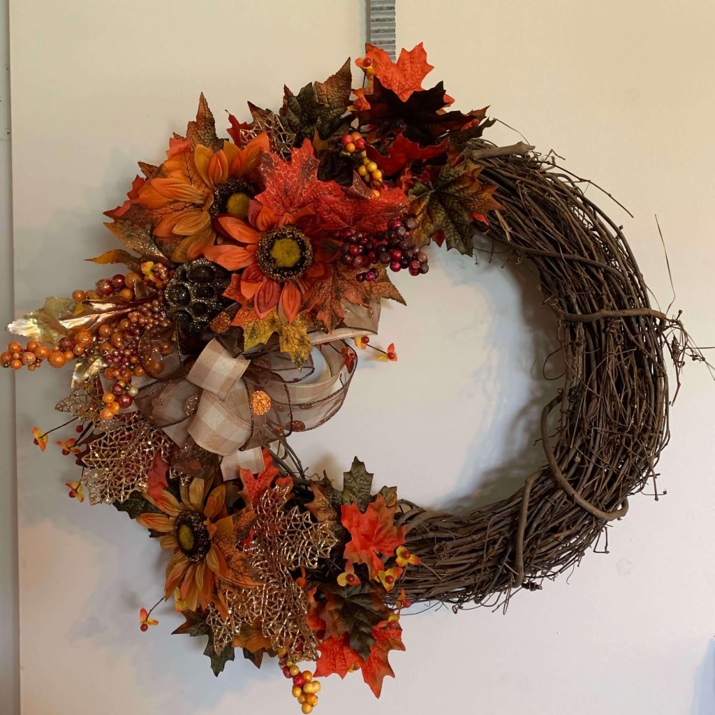 Autumn Grapevine Wreath
