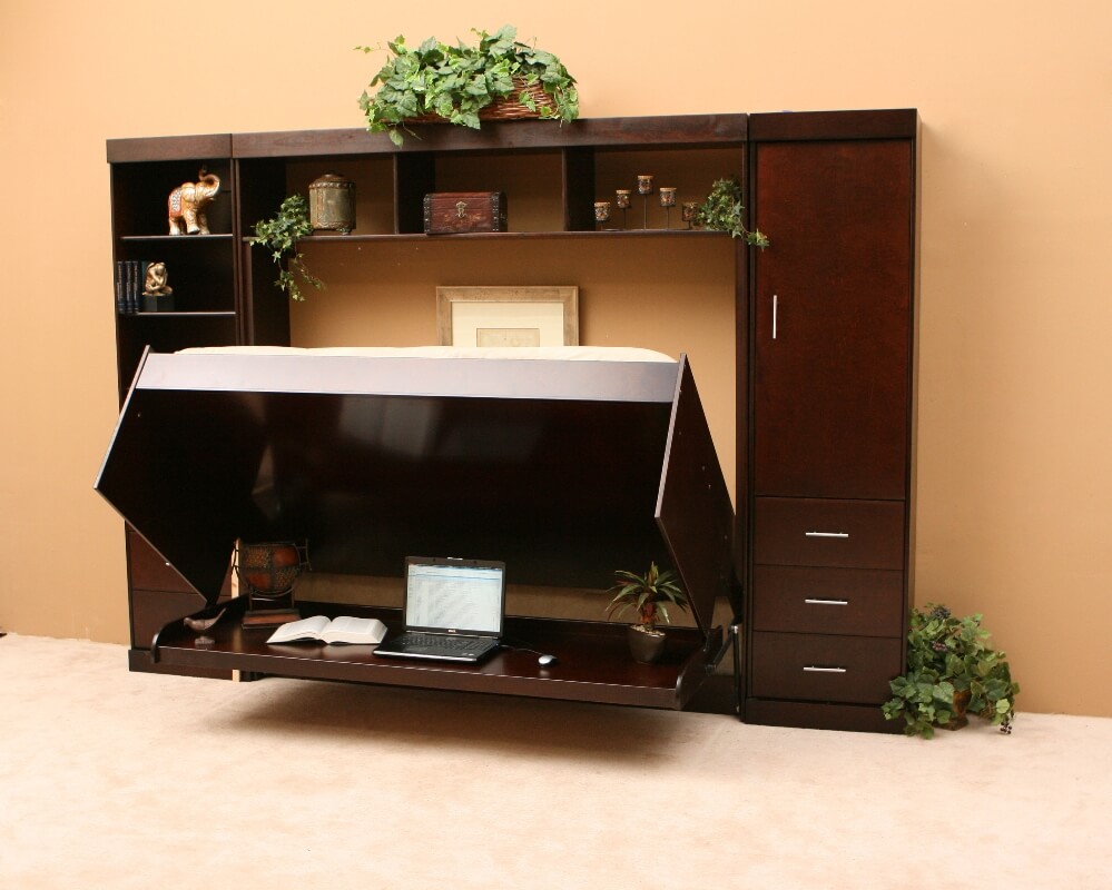 Flip-up Desk Murphy Bed