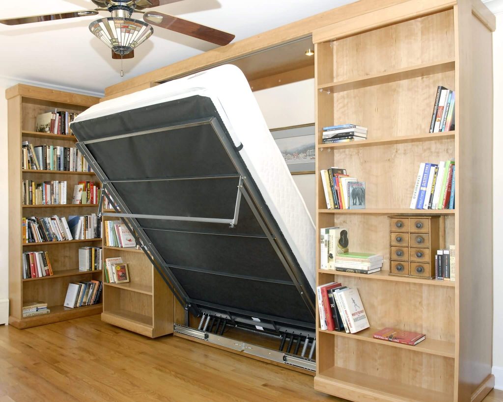 Library Murphy Bed