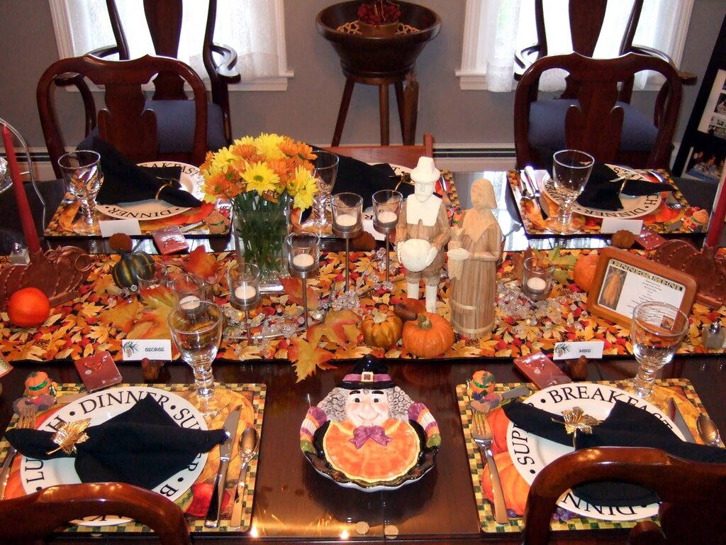 thanksgiving dinner decoration ideas