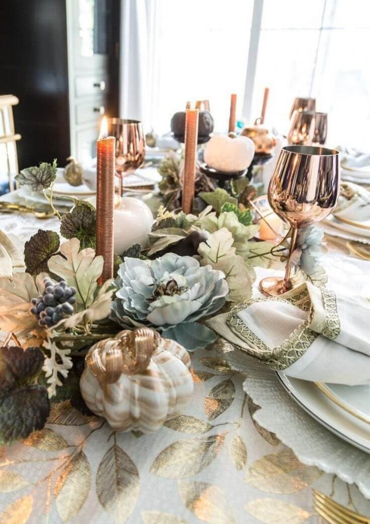 Coasters for thanksgiving dinner decoration ideas