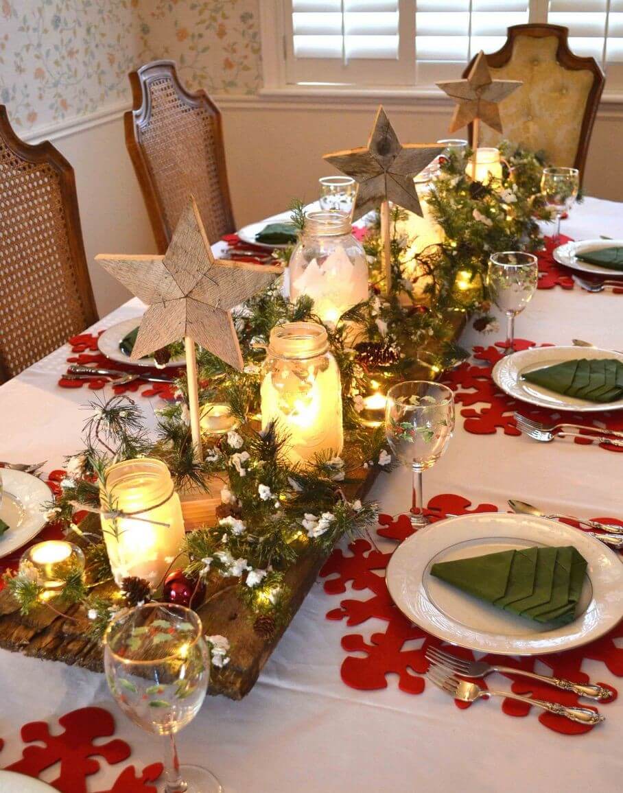Cozy Table Decors  Christmas decorations without a tree