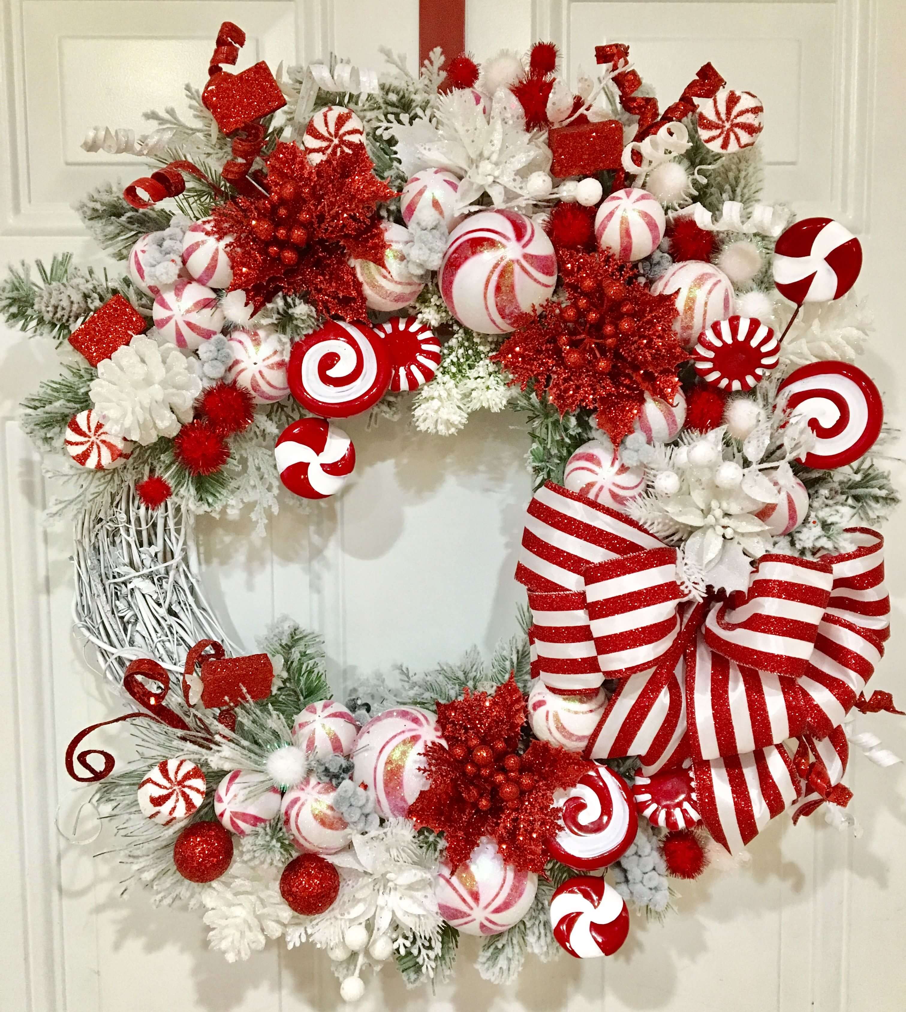  Festive Wreaths Christmas decorations without a tree